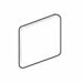 Sandalo 6" x 6" Surface Bullnose Corner in Castillian Gray