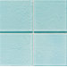 Molten Glass 4 1/4" x 4 1/4" Wall Tile in Sea Breeze