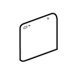 Permatones 2" x 2" Bullnose Corner in Matte Arctic White