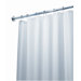 EVA Frost Extra Long Shower Curtain/Liner in White