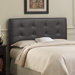Tufted Leather Headboard