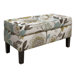 Gorgeous Fabric Storage Bench