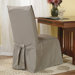 Cotton Duck Dining Chair Slipcover