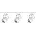 Four Light Track Kit in White