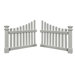 Cottage Picket Wings in White