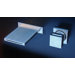Slot Single Hole Waterfall Sink Faucet with Single Handle