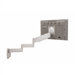Height Adjustable Triple Arm Wall Monitor Mount for 10" - 30" Screens