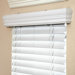 2" Faux Wood Blind in White - 66" L