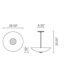 Miro Bowl Pendant with Tubing