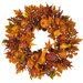 28" Harvest Wreath in Russet and Gold