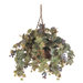 Silk Grape Leaf Plant with Hanging Basket