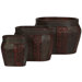 Oval Decorative Planters (Set of 3)