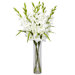 Large Gladiola with Cylinder Vase Silk Arrangement