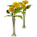Golden Sunflower w/Bud Vase (Set of 2)