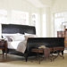 American Kaleidoscope Sleigh Bed