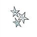Dressing Room Star Mirror Acrylic Wall Decor