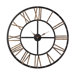 Roman Numeral Open Back Wall Clock