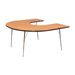 Horseshoe Oak Frame Table