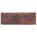 Plain Hammered 2" x 6" Copper Border Tile