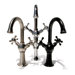 Brass Plumbing Single Hole Hera Faucet Double Cross Handles