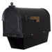 Berkshire Curbside Post Mounted Mailbox with Paper Tube