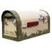 Humingbird Curbside Post Mounted Mailbox in Natural