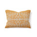 Tuscan Scroll Print Pillow in Golden