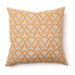 Full Bloom London Print Pillow in Gold
