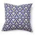 Full Bloom London Print Pillow in Blue