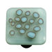 Reactive Cabinet Knob in Clear Powder Blue