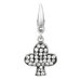 Crystal Club Charm with Swarovski Elements