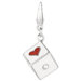 Sterling Silver 3D Die Charm