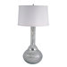 Mercury Glass Fluted Bulb Table Lamp