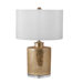 Table Lamp in Embossed Gold
