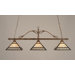 3 Light Square Kitchen Island Pendant
