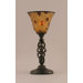 Elegant&eacute; Mini Table Lamp with 7" Pen Shell Resin Shade