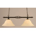 Elegant&eacute; 2 Light Kitchen Island Pendant
