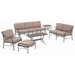 Charleston 6 Piece Deep Seating Group with Cushions