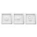 Candid Three-Piece Vintage Camera Wall Decor Set