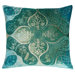 Persian Decorative Pillow in Aqua