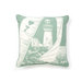 Cuttlefish South Pacific Decorative Pillow