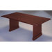 Governor's 8' Rectangular Conference Table with Twin Slab End Bases