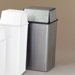 Metal Series Wastewatchers 36 Gallon Stainless Steel Push Top Receptacle