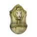 Fiber Stone Aged Lion Wall Fountain