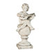 Cherub on Finial Mandolin Statue