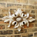 Berries in Flower Leaves Wall Decor