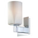 Park One Light Wall Sconce in Chrome
