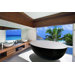 PureScape Ovatus Freestanding AquaStone� Bathtub
