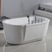 PureScape 114 Freestanding Acrylic Bathtub