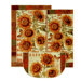 New Wave Kitchen Sunshine Seeds Rug (Set of 3)